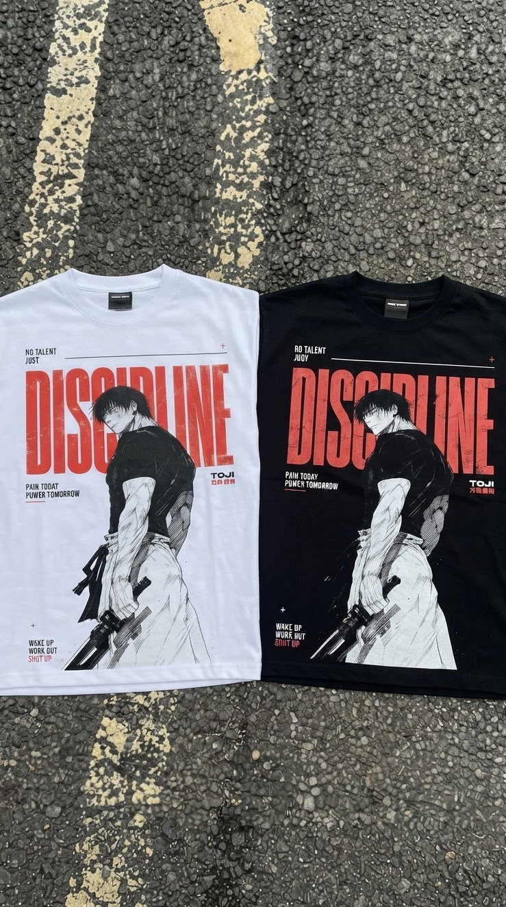 The Discipline Oversized Gym Tee Toji Edition