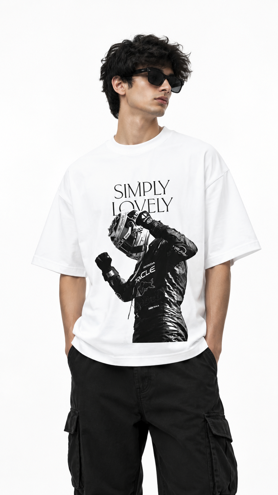 Simply Lovely Max Verstappen F1 Oversized Tee