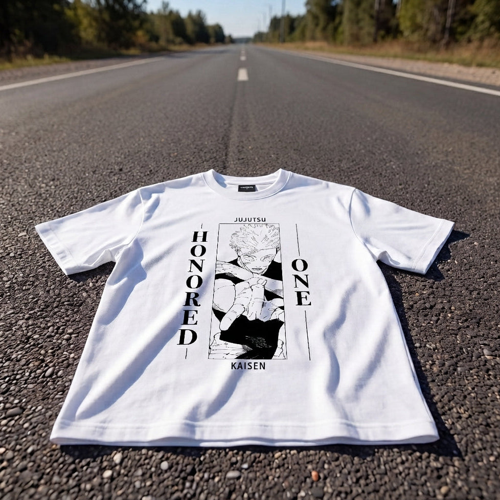 Gojo Satoru Oversized Drop-Shoulder Tee