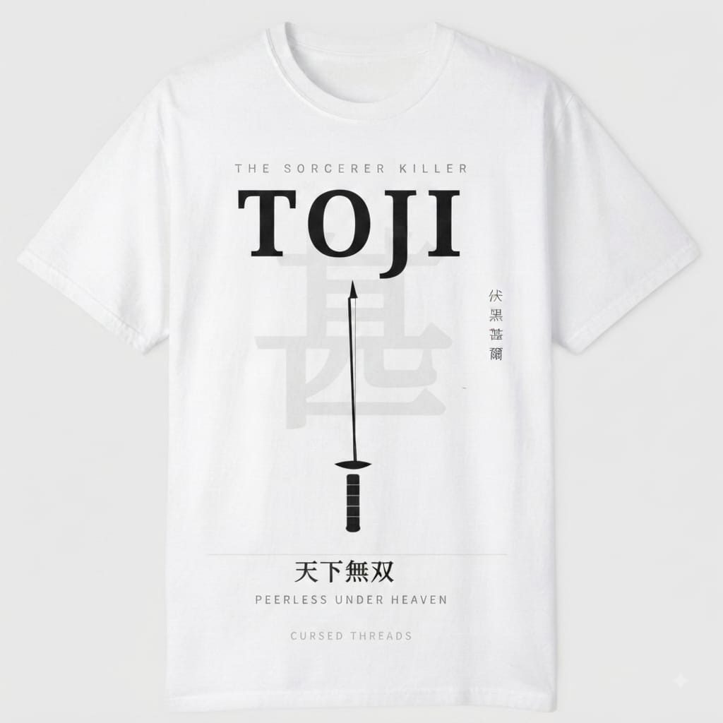 Toji "Sorcerer Killer" Oversized Tee
