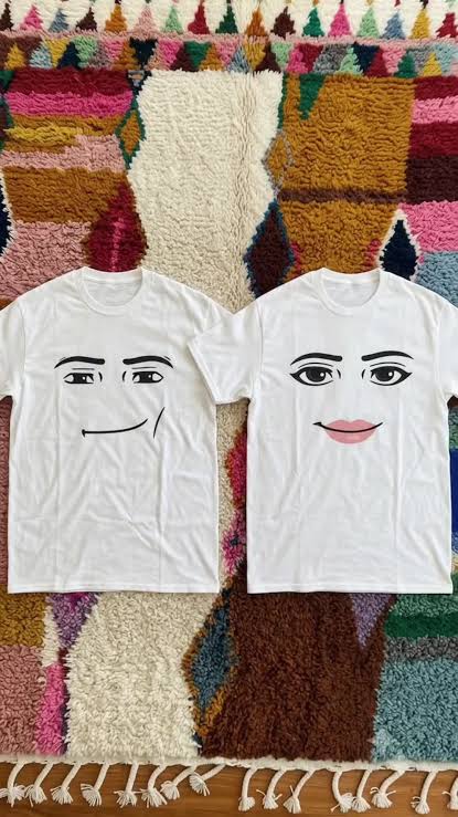 Pack of 2 Roblox Tshirt For couples