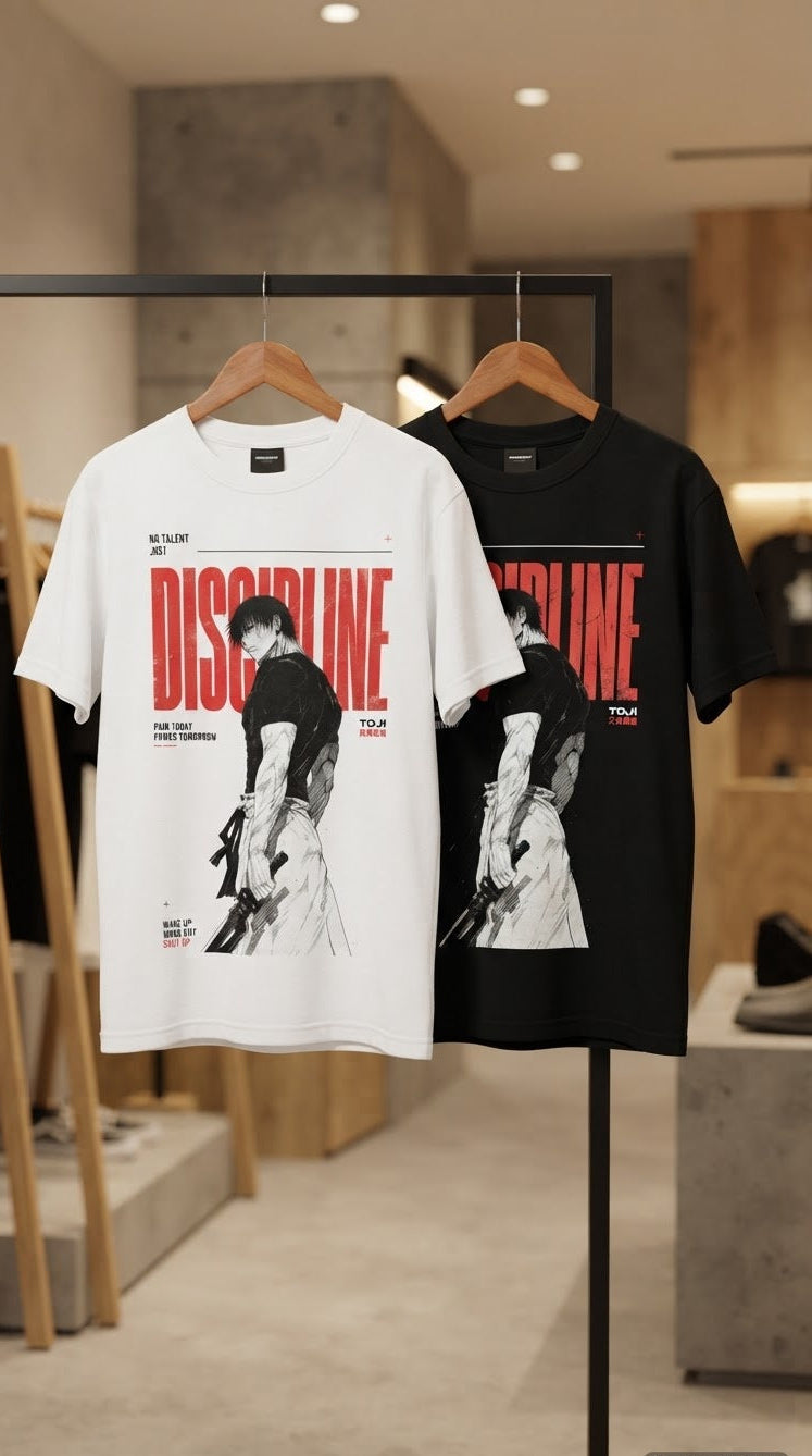 The Discipline Oversized Gym Tee Toji Edition