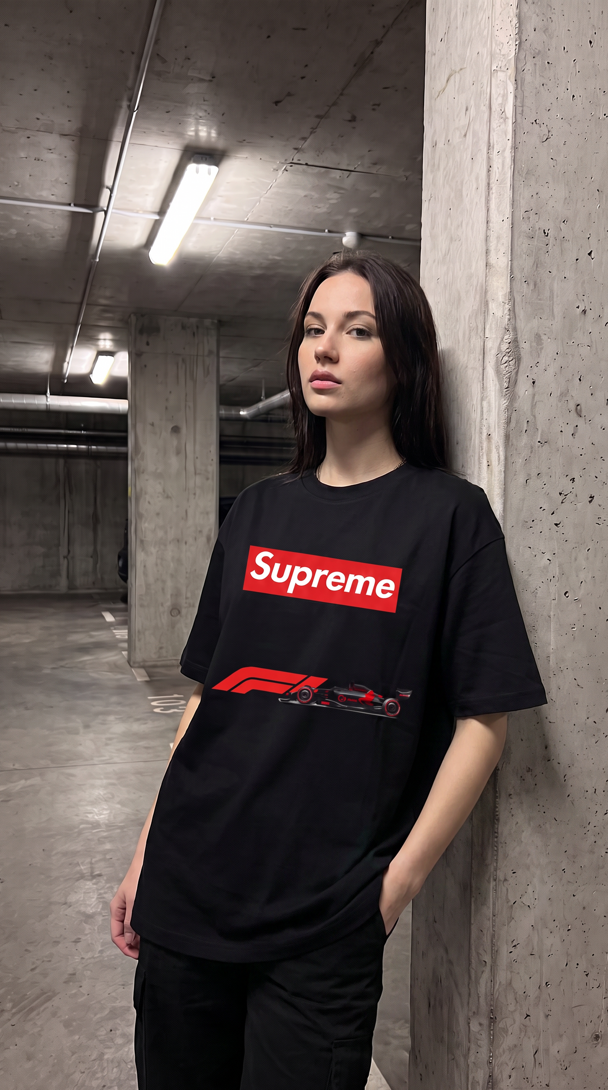 Supreme x F1 Apex Oversized Tee