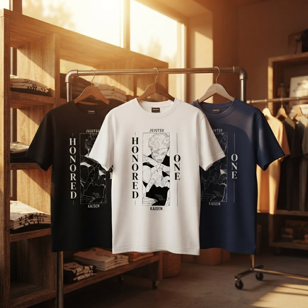 Gojo Satoru Oversized Drop-Shoulder Tee