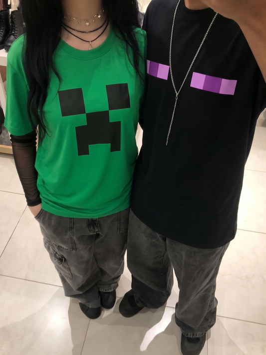 Creeper & Enderman Tee Pack — 2 T-Shirts