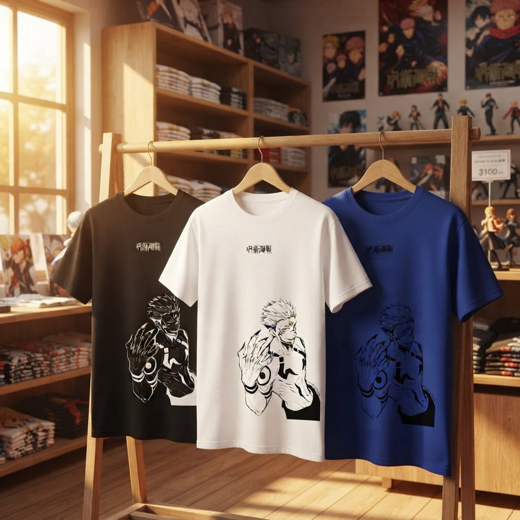 Ryomen Sukuna "King of Curses" Drop-Shoulder Tee