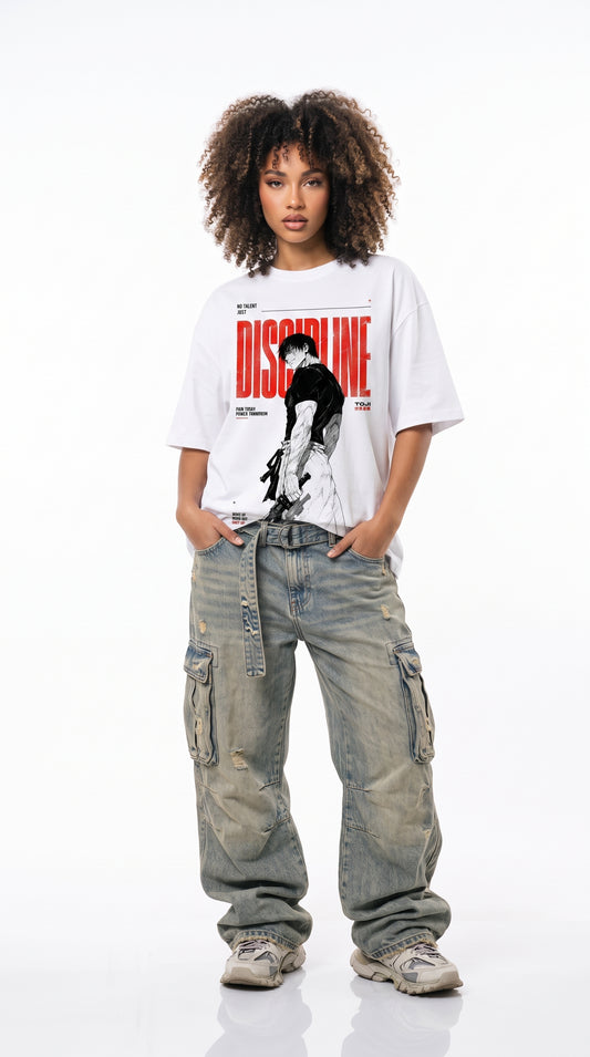 The Discipline Oversized Gym Tee Toji Edition