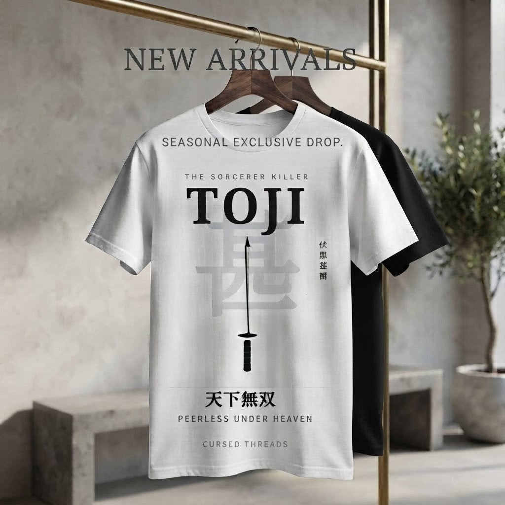 Toji "Sorcerer Killer" Oversized Tee