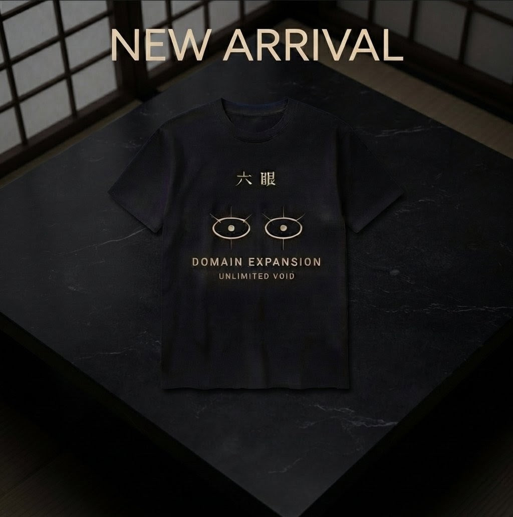 Gojo "Unlimited Void" Six Eyes Oversized Tee