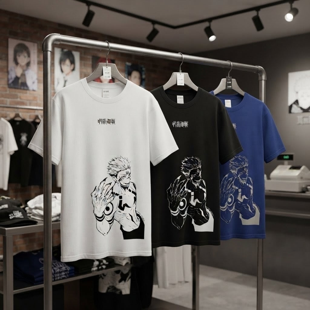Ryomen Sukuna "King of Curses" Drop-Shoulder Tee
