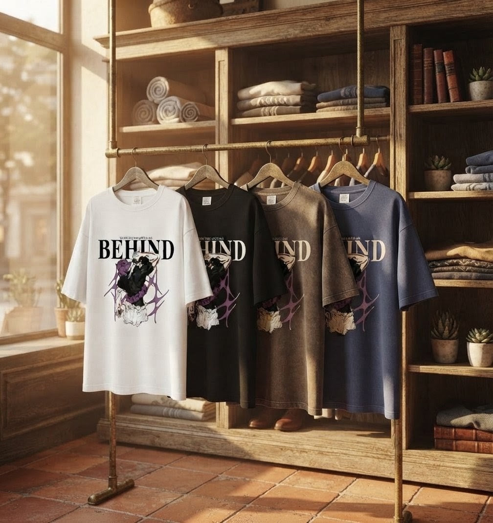 Toji "Left It All Behind" Oversized Tee