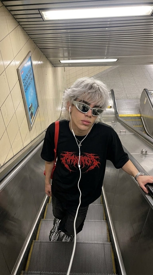Red Thorn Oversized T-Shirt