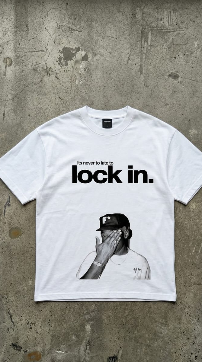"Lock In" Motivation Graphic Tee