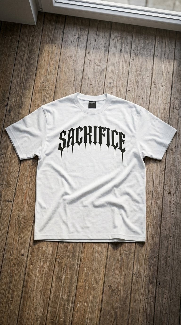 Sacrifice oversized graphic Tee