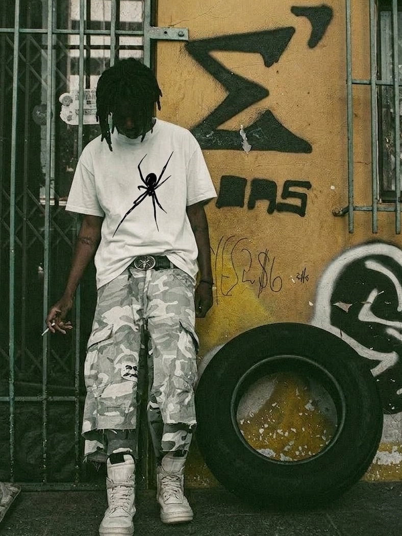 Spidey Grunge Oversized Tee