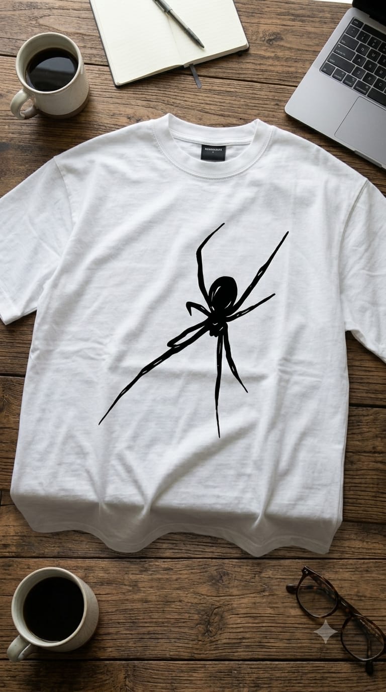 Spidey Grunge Oversized Tee