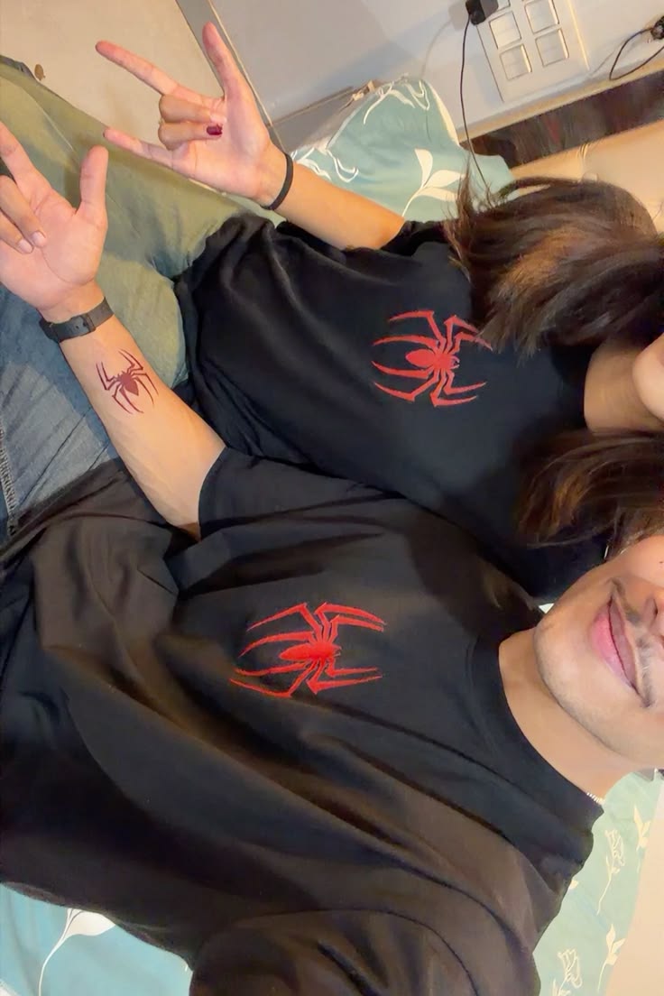The Spider-Verse Couple’s Oversized Tee Bundle