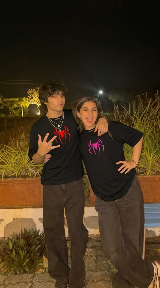 The Spider-Verse Couple’s Oversized Tee Bundle