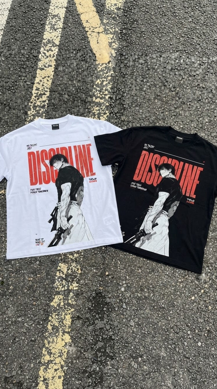 The Discipline Oversized Gym Tee Toji Edition