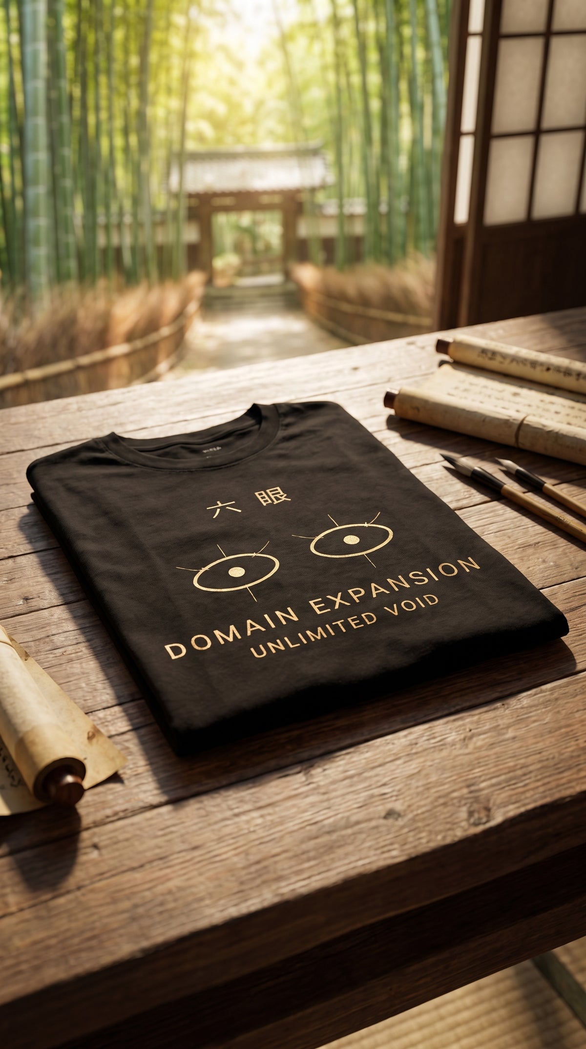 Gojo "Unlimited Void" Six Eyes Oversized Tee